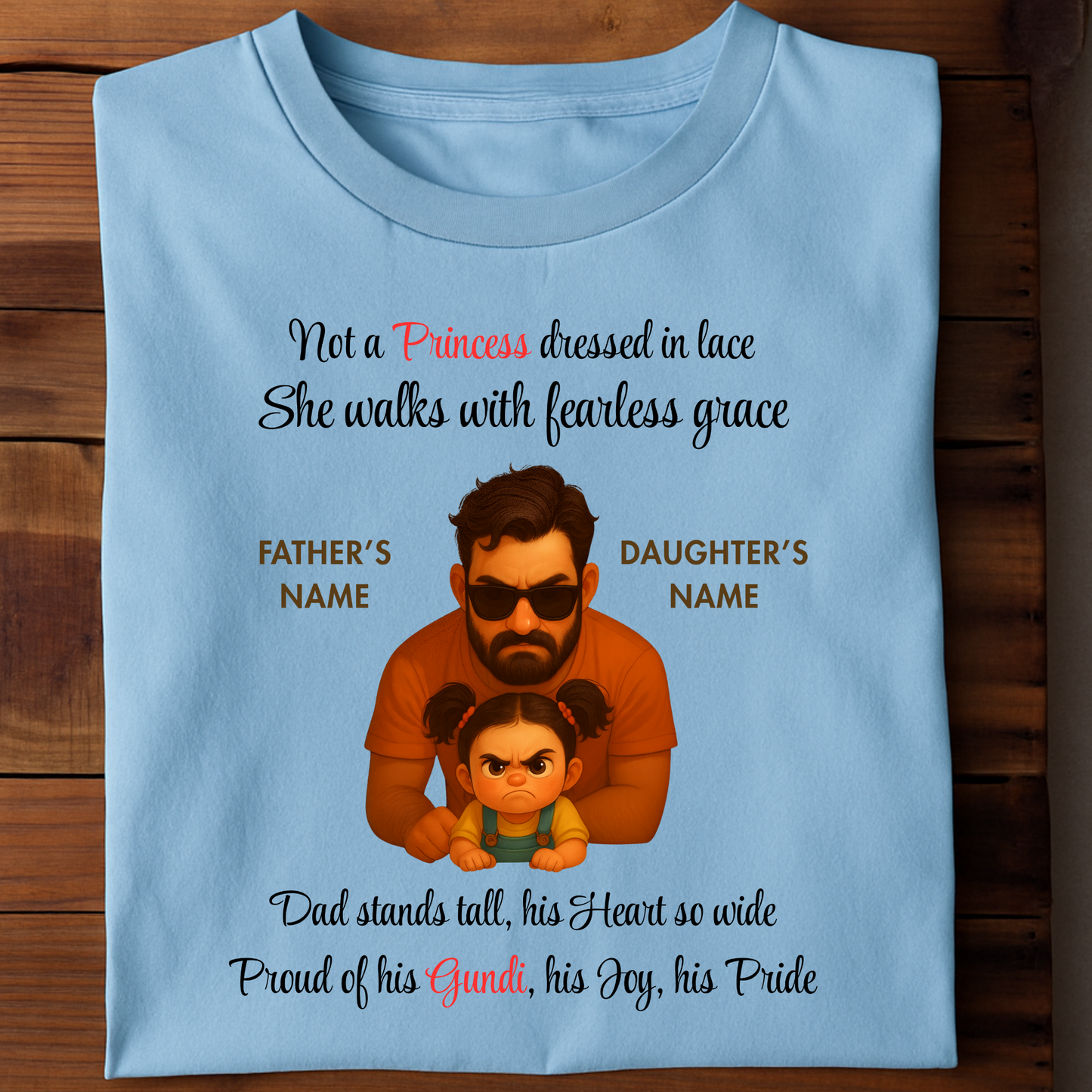 CUSTOMIZED-PROUD OF IS GUNDI, HIS JOY, HIS PRIDE CLASSIC T-SHIRT