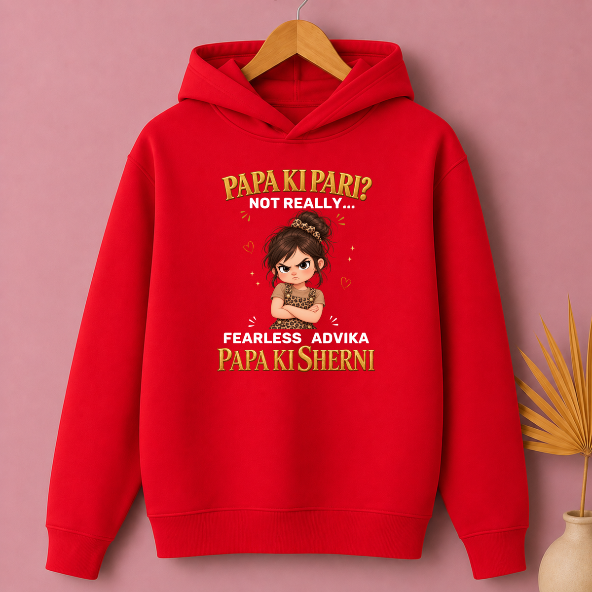 CUSTOMIZED - PAPA KI SHERNI PREMIUM HOODIE(2)