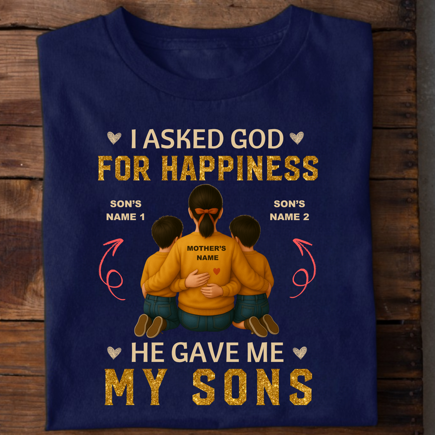 CUSTOMIZATION - MOTHER & SONS STRENGTH PREMIUM T-SHIRT