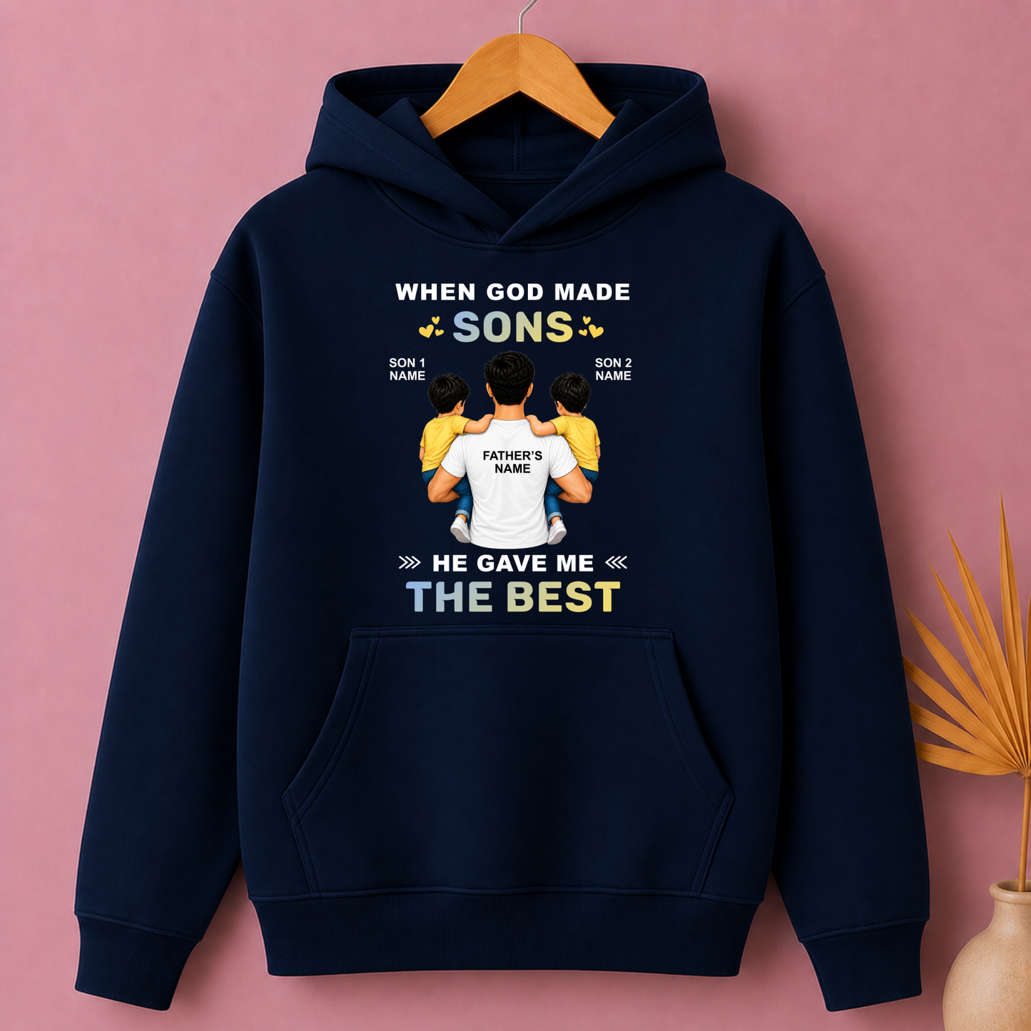 CUSTOMIZED - THE BEST SONS HOODIE