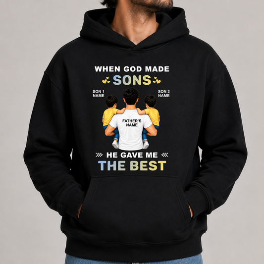CUSTOMIZED - THE BEST SONS HOODIE