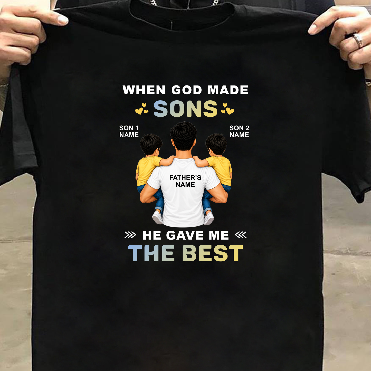 CUSTOMIZED - THE BEST SONS CLASSIC T-SHIRT
