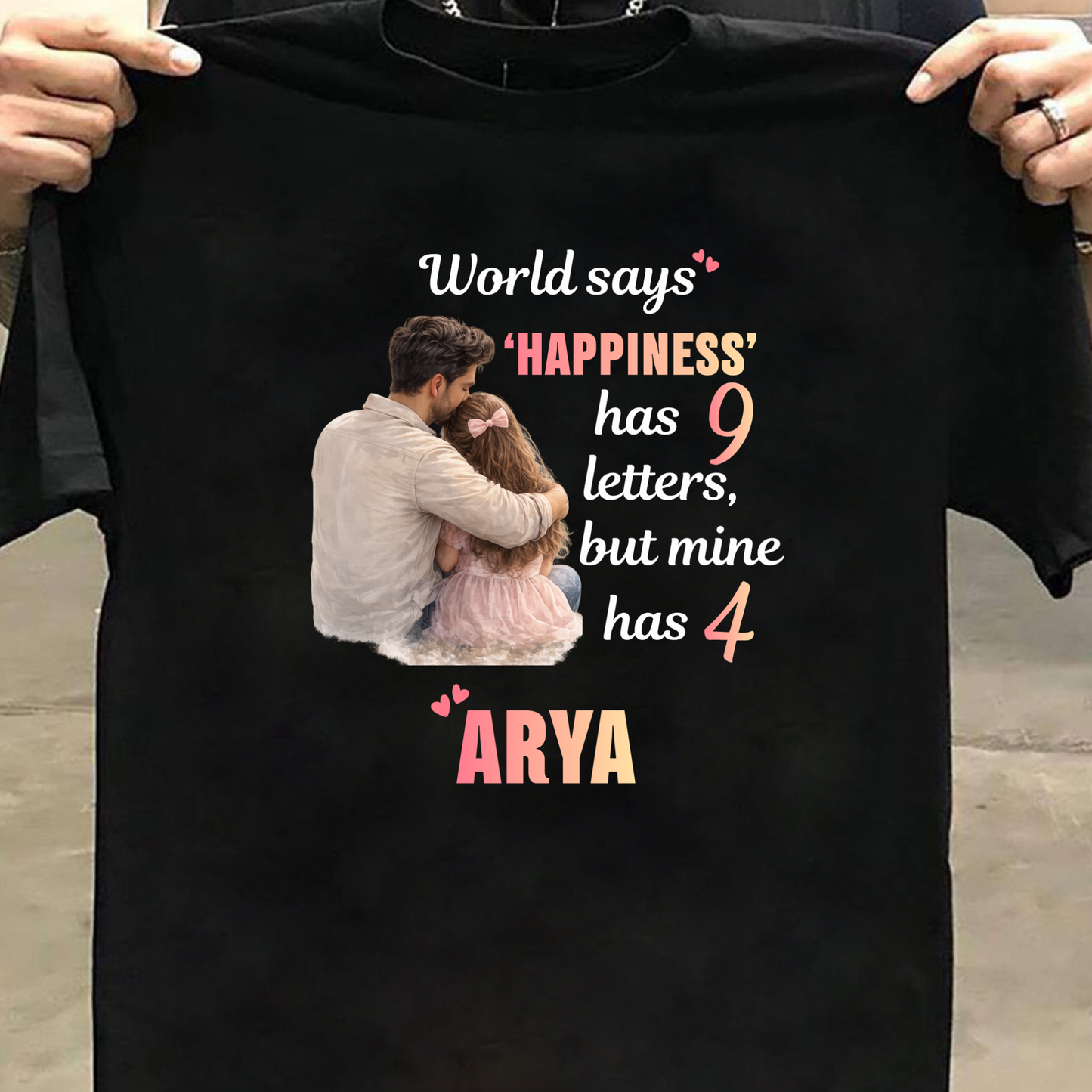 CUSTOMIZED - MY HAPPINESS  CLASSIC T-SHIRT