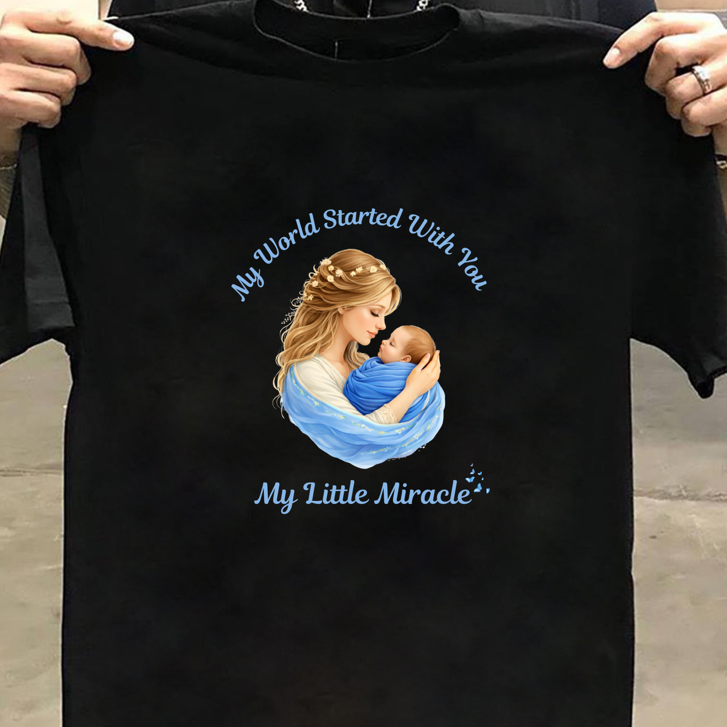 MY LITTLE MIRACLE(MOM & SON) PREMIUM CLASSIC T-SHIRT