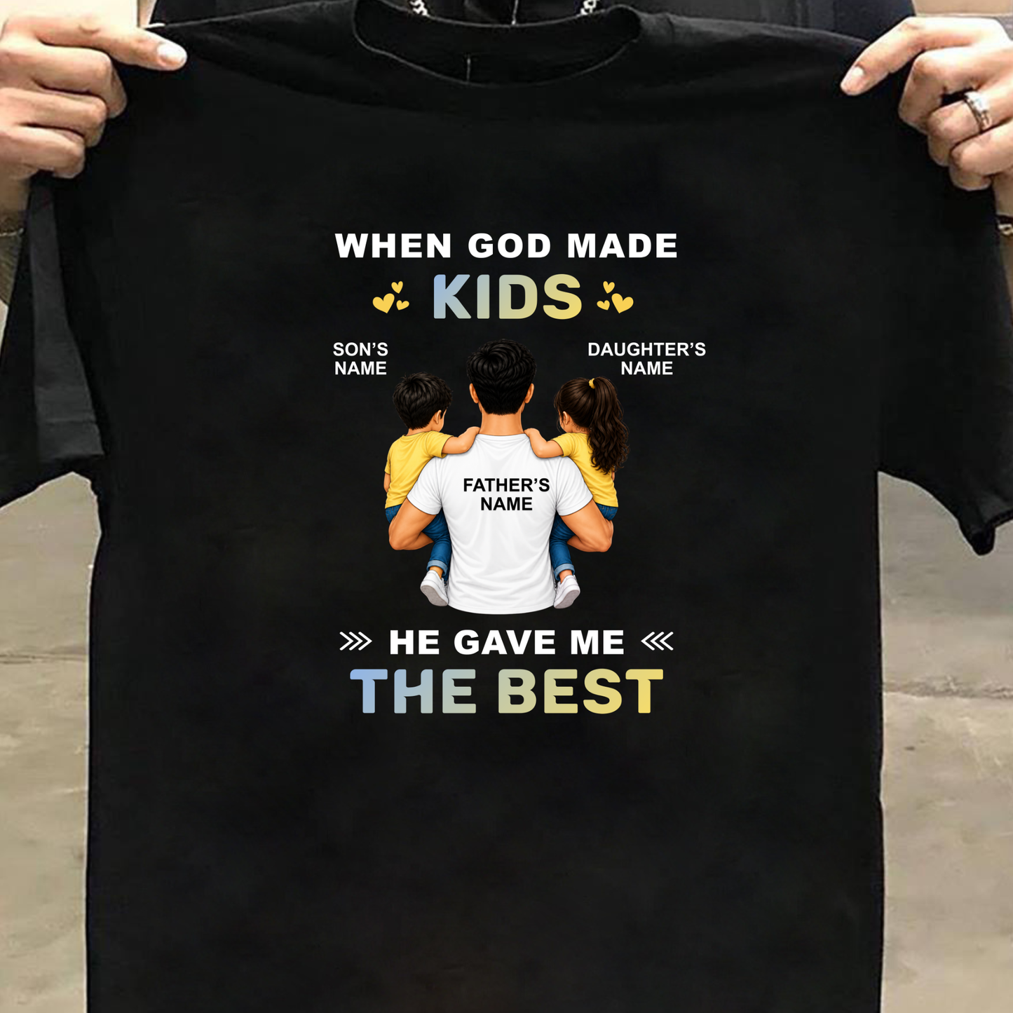 CUSTOMIZED - THE BEST KIDS CLASSIC T-SHIRT