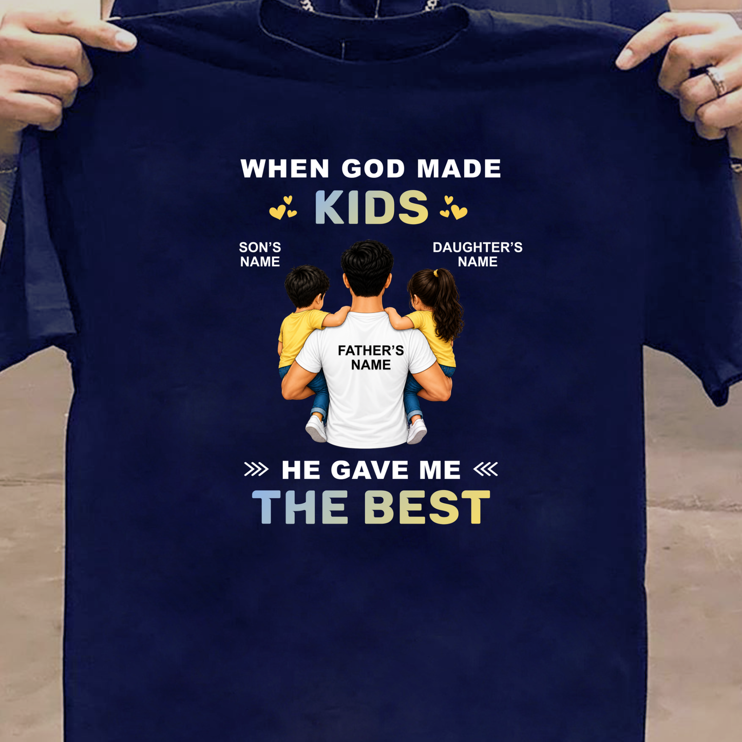 CUSTOMIZED - THE BEST KIDS CLASSIC T-SHIRT