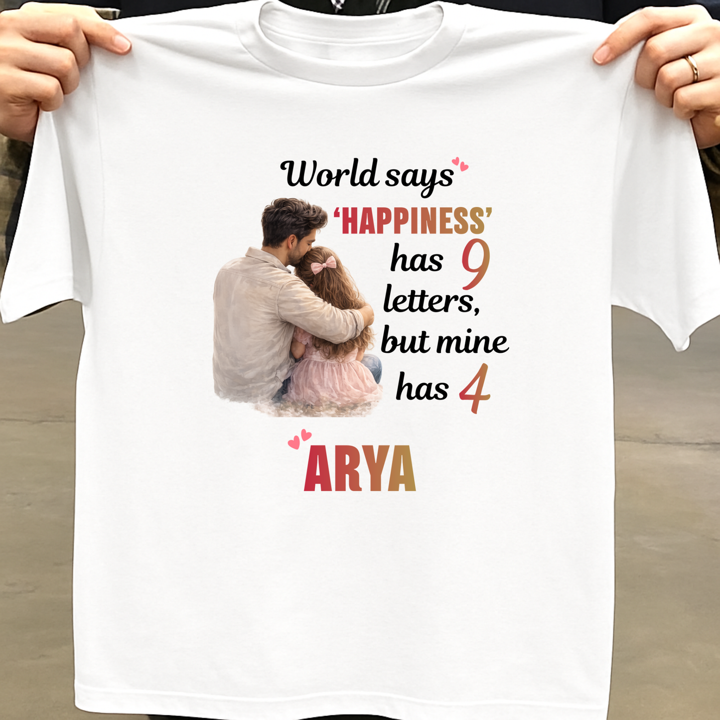 CUSTOMIZED - MY HAPPINESS  CLASSIC T-SHIRT