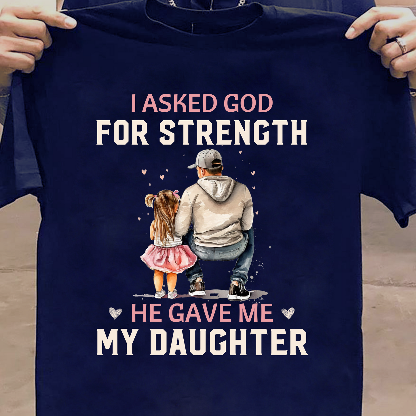MY STRENGTH, MY DAUGHTER PREMIUM CLASSIC T-SHIRT