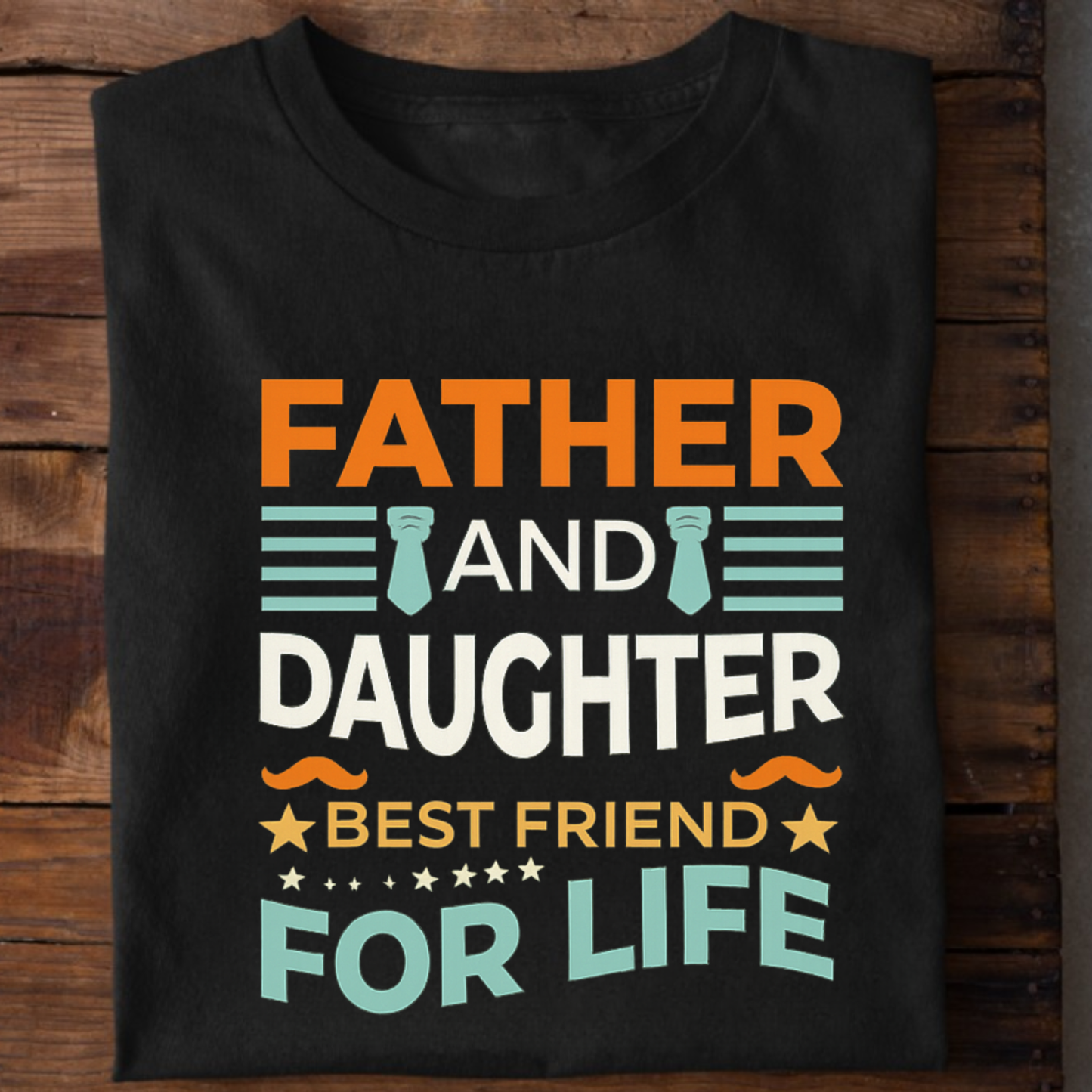 FATHER AND DAUGHTER  BEST FRIEND FOR LIFE PREMIUM CLASSIC T-SHIRT