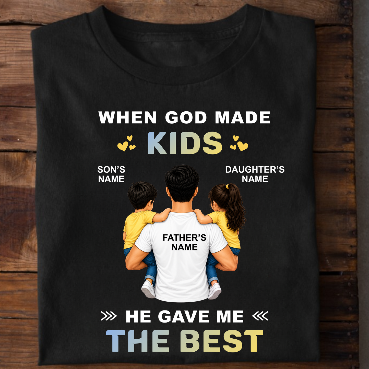 CUSTOMIZED - THE BEST KIDS CLASSIC T-SHIRT