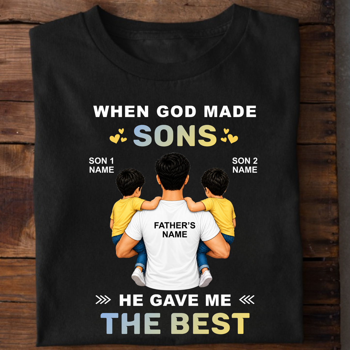 CUSTOMIZED - THE BEST SONS CLASSIC T-SHIRT