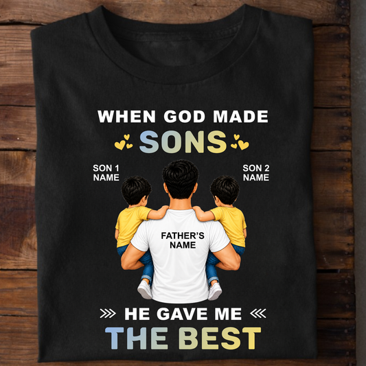 CUSTOMIZED - THE BEST SONS CLASSIC T-SHIRT