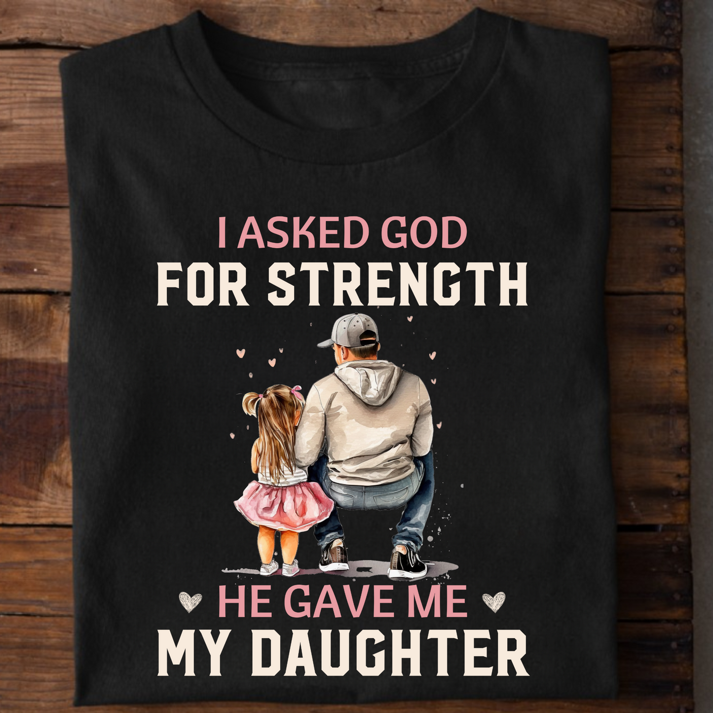 MY STRENGTH, MY DAUGHTER PREMIUM CLASSIC T-SHIRT