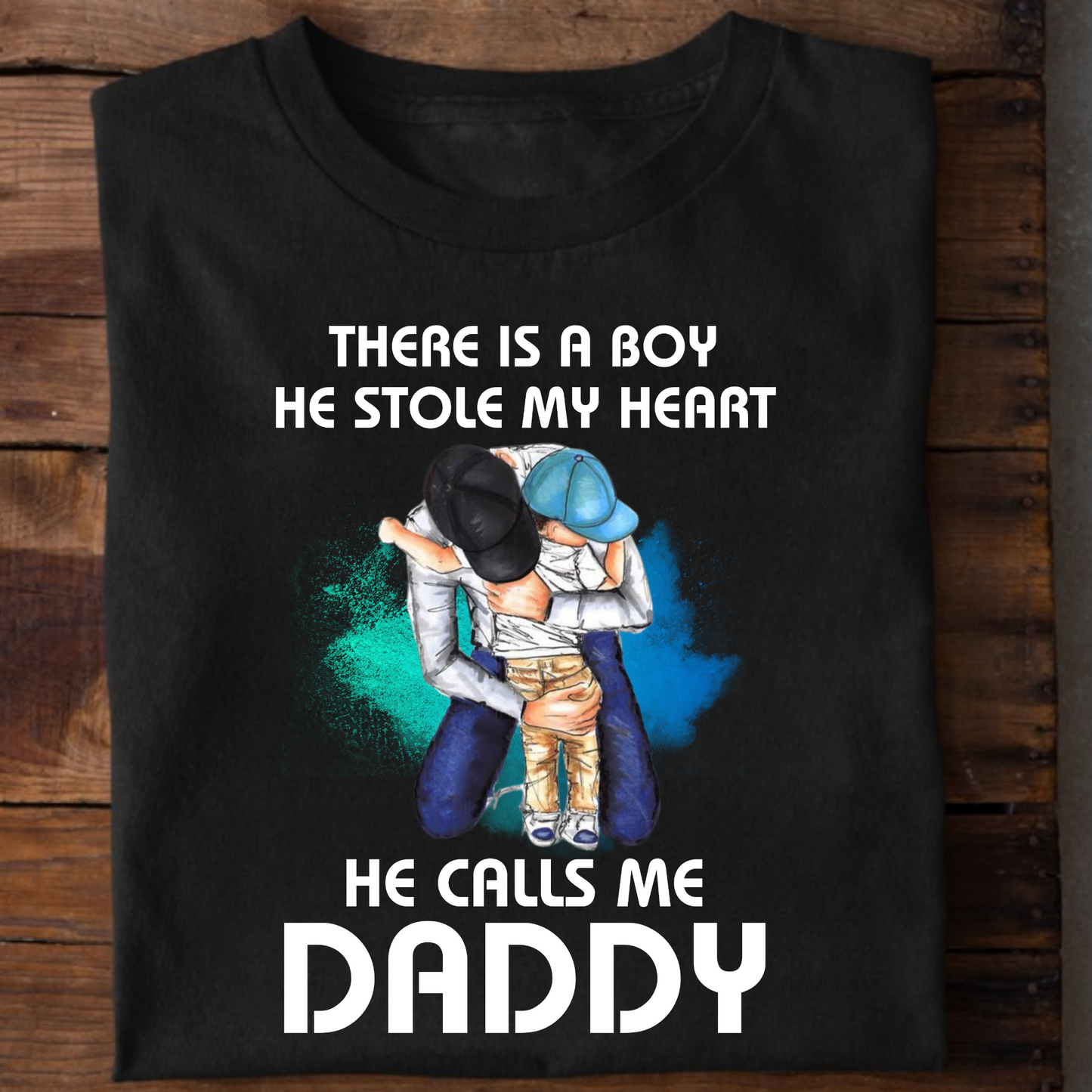 HE CALLS ME DADDY (DAD & SON) PREMIUM CLASSIC T-SHIRT