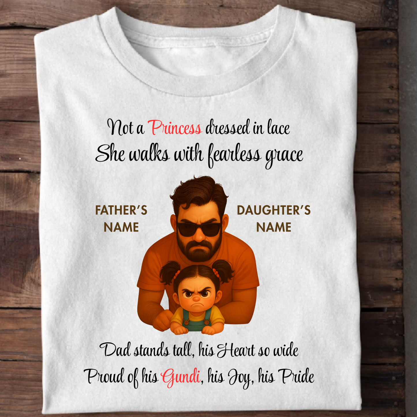 CUSTOMIZED-PROUD OF IS GUNDI, HIS JOY, HIS PRIDE CLASSIC T-SHIRT