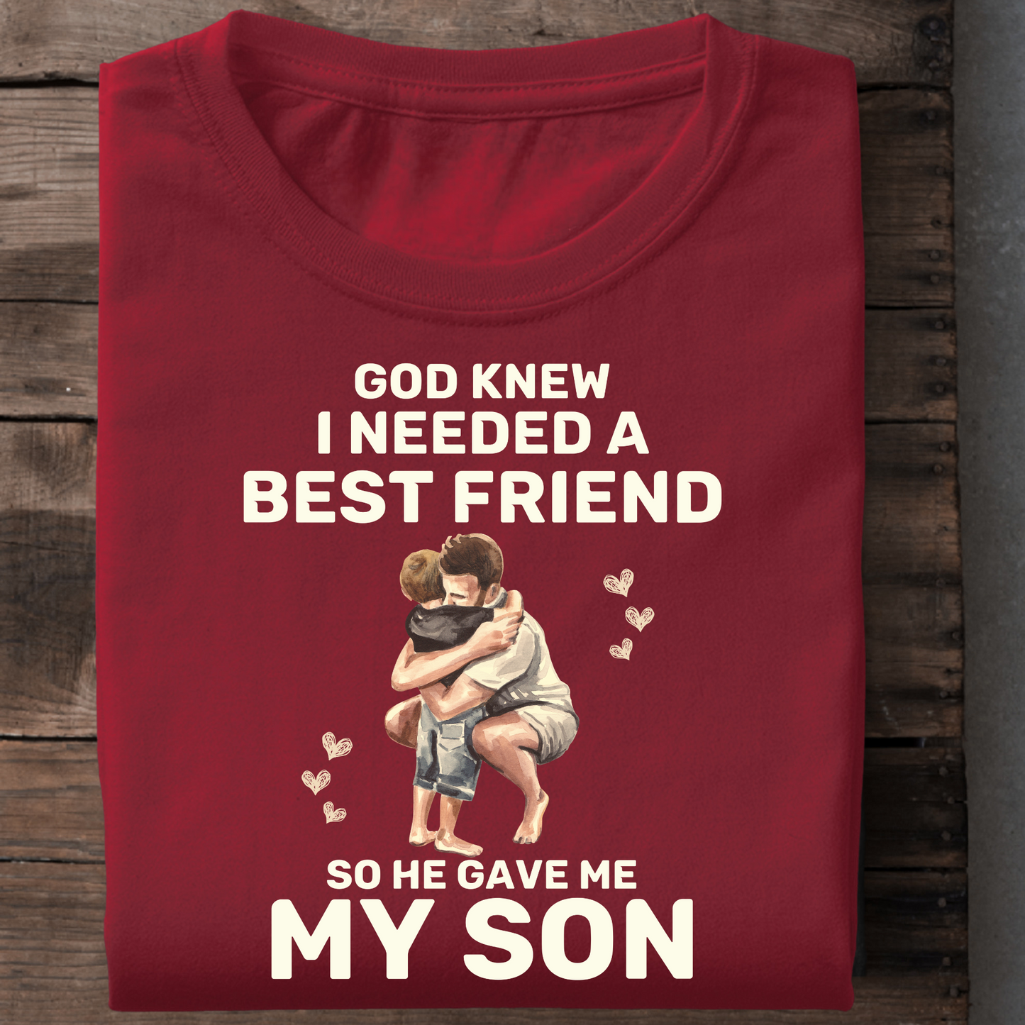 MY SON IS MY BEST FRIEND PREMIUM CLASSIC T-SHIRT