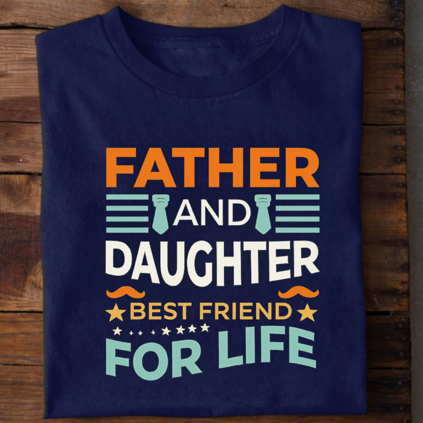 FATHER AND DAUGHTER  BEST FRIEND FOR LIFE PREMIUM CLASSIC T-SHIRT