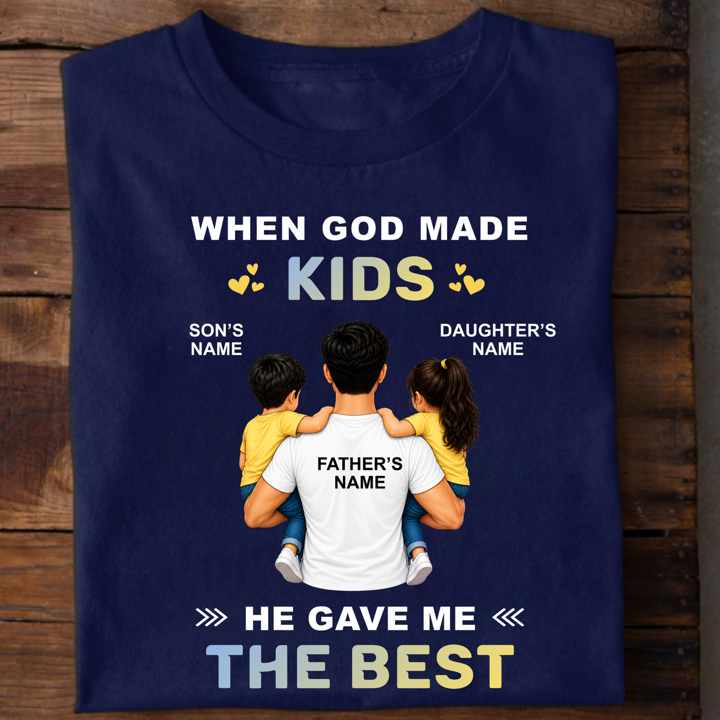 CUSTOMIZED - THE BEST KIDS CLASSIC T-SHIRT