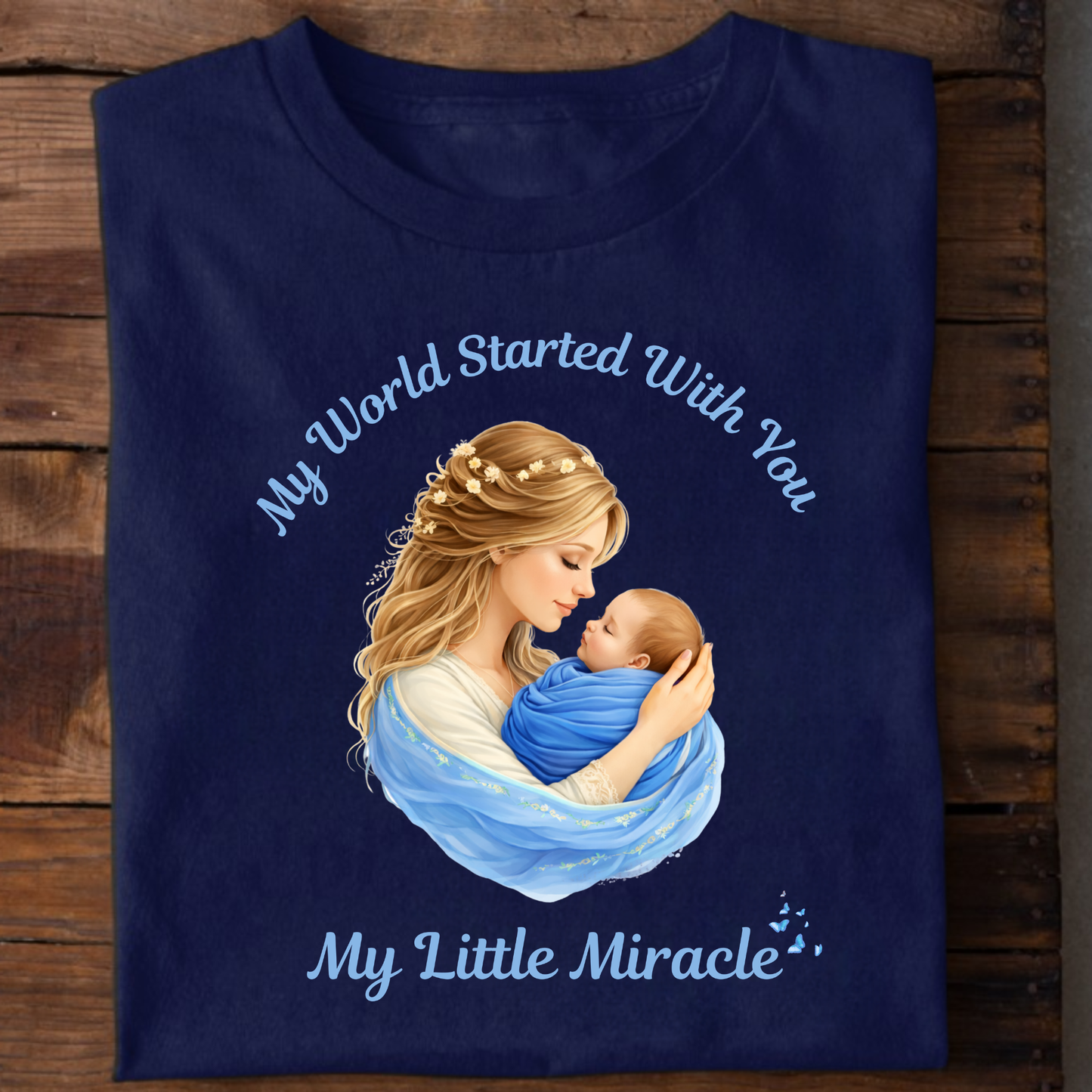 MY LITTLE MIRACLE(MOM & SON) PREMIUM CLASSIC T-SHIRT