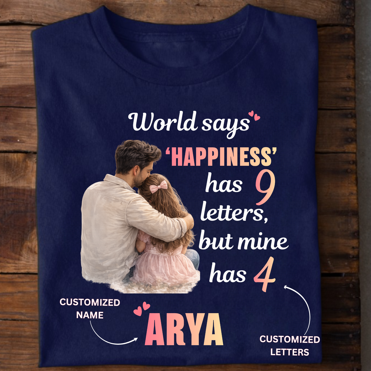 CUSTOMIZED - MY HAPPINESS  CLASSIC T-SHIRT