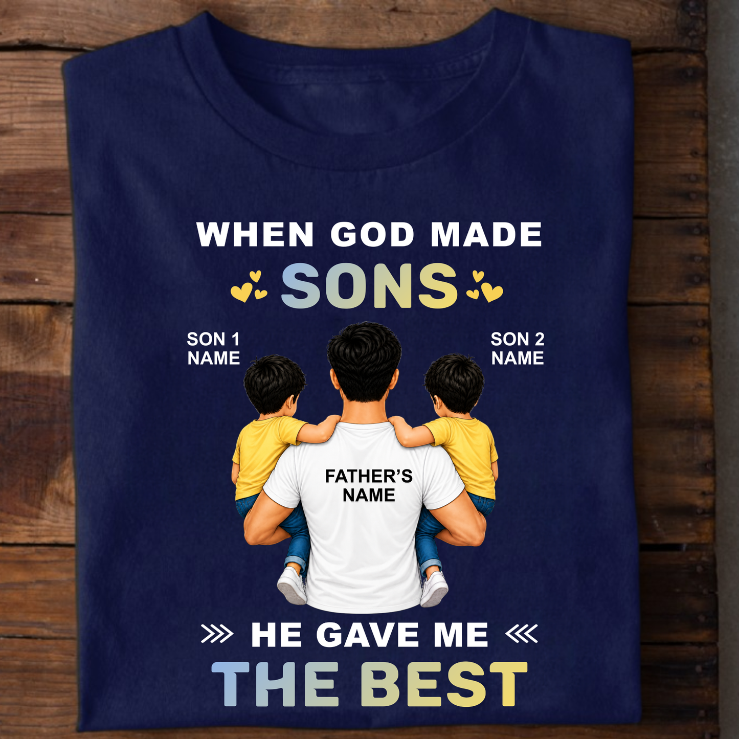 CUSTOMIZED - THE BEST SONS CLASSIC T-SHIRT