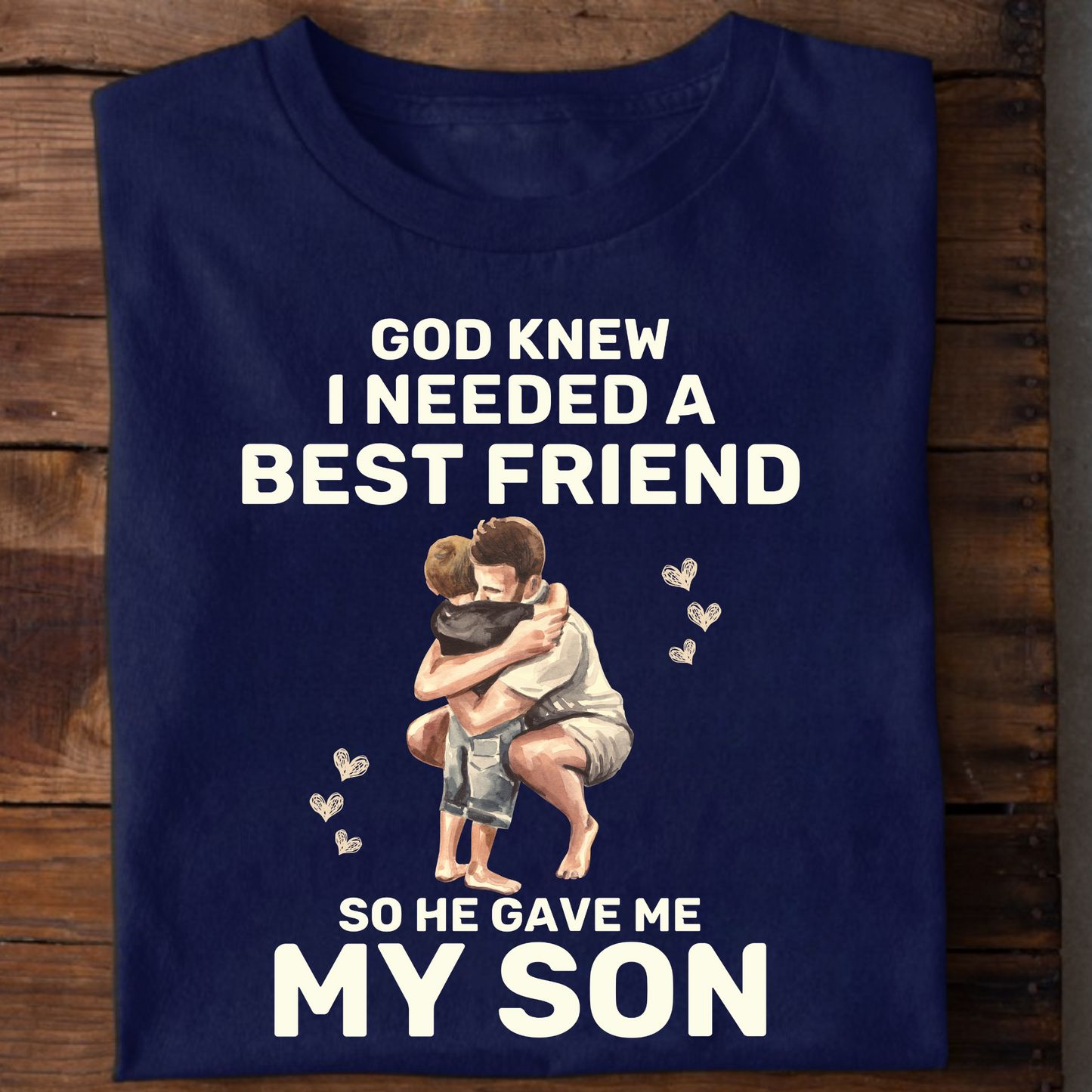MY SON IS MY BEST FRIEND PREMIUM CLASSIC T-SHIRT