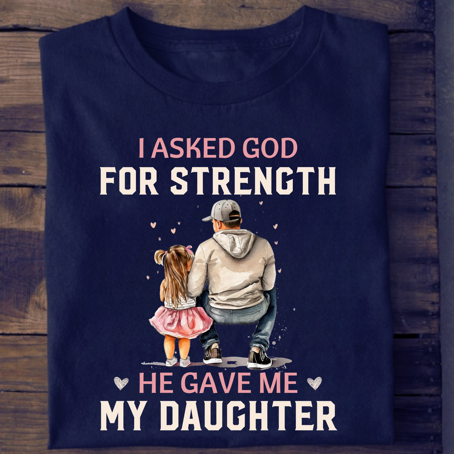 MY STRENGTH, MY DAUGHTER PREMIUM CLASSIC T-SHIRT