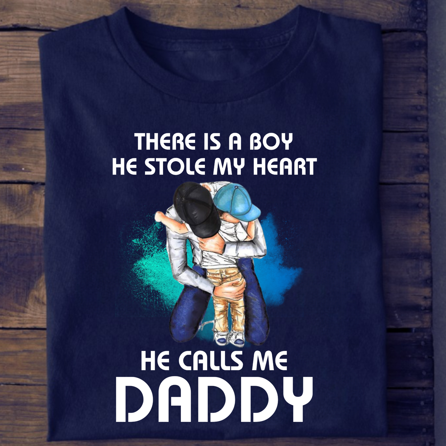 HE CALLS ME DADDY (DAD & SON) PREMIUM CLASSIC T-SHIRT