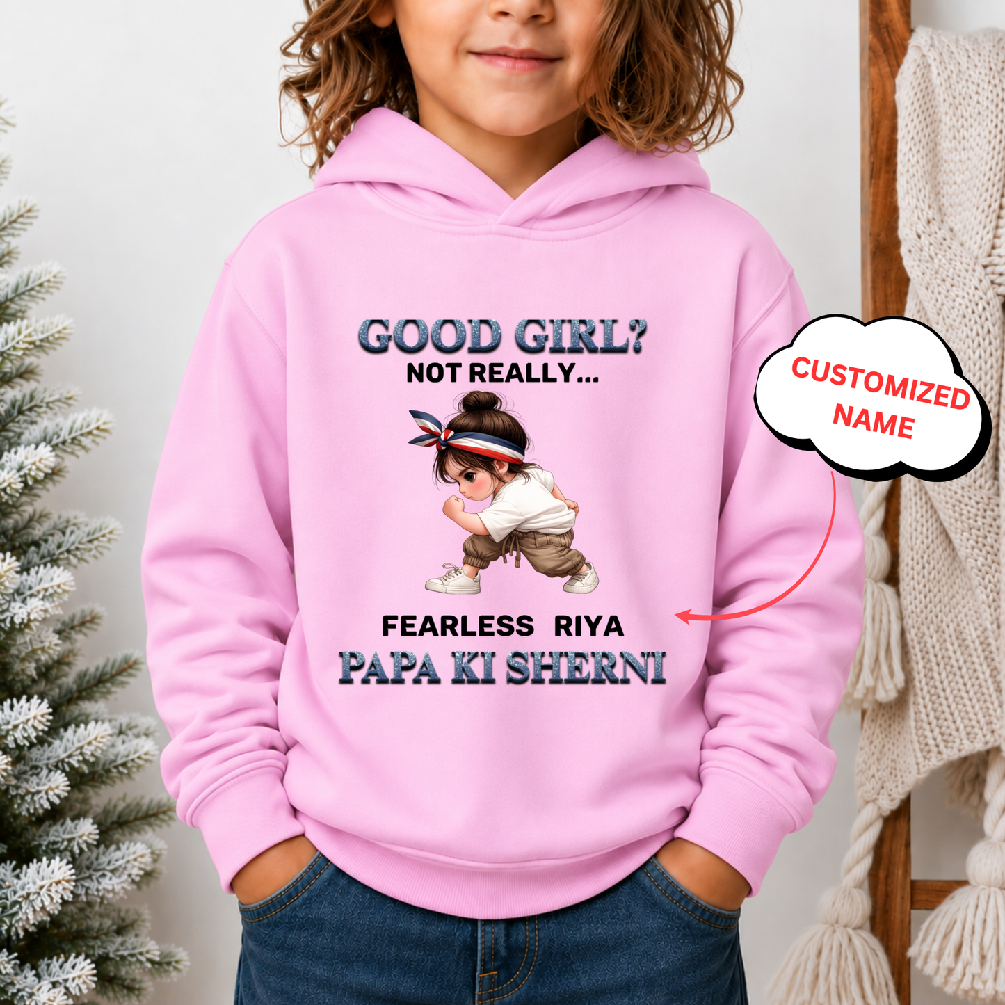 CUSTOMIZED - PAPA KI SHERNI PREMIUM HOODIE