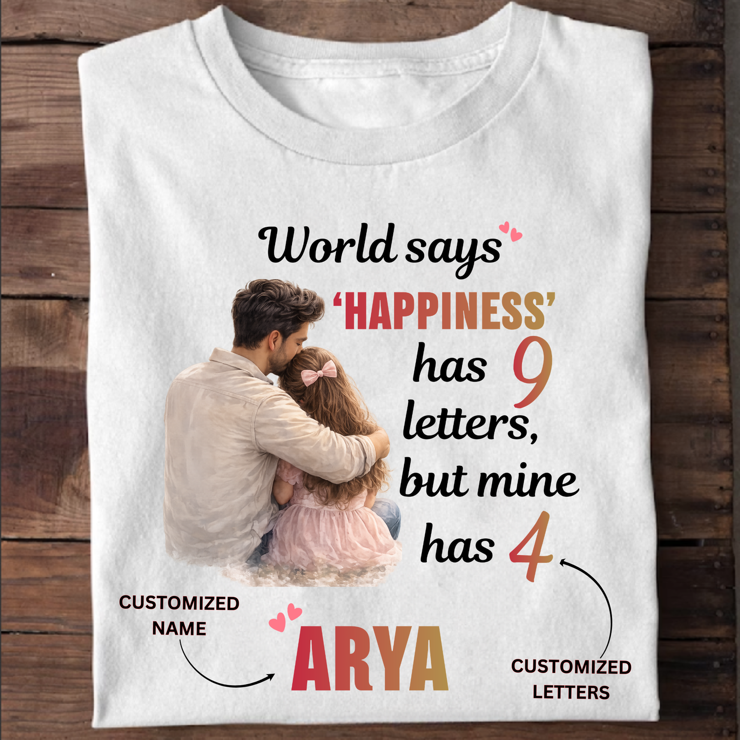 CUSTOMIZED - MY HAPPINESS  CLASSIC T-SHIRT