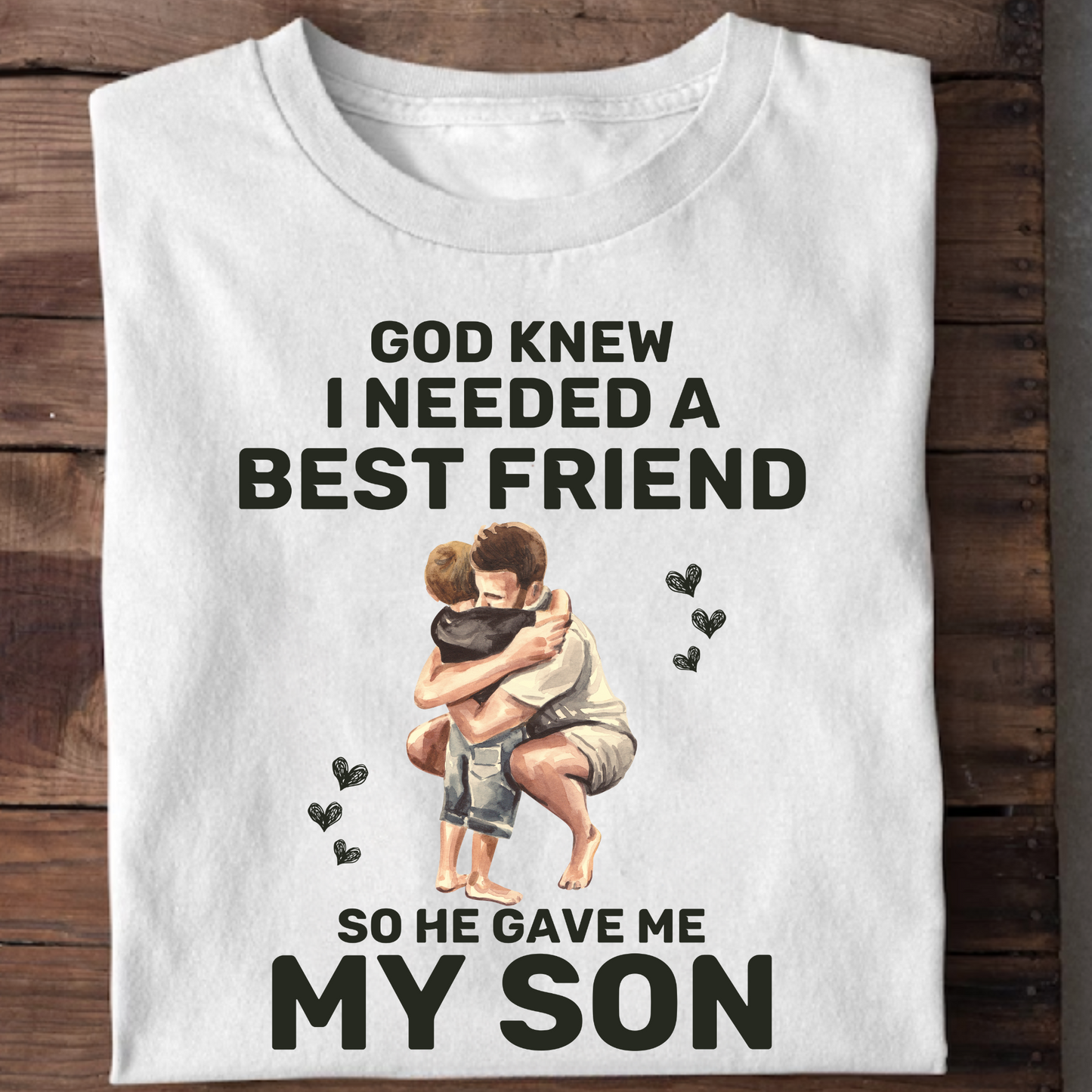 MY SON IS MY BEST FRIEND PREMIUM CLASSIC T-SHIRT