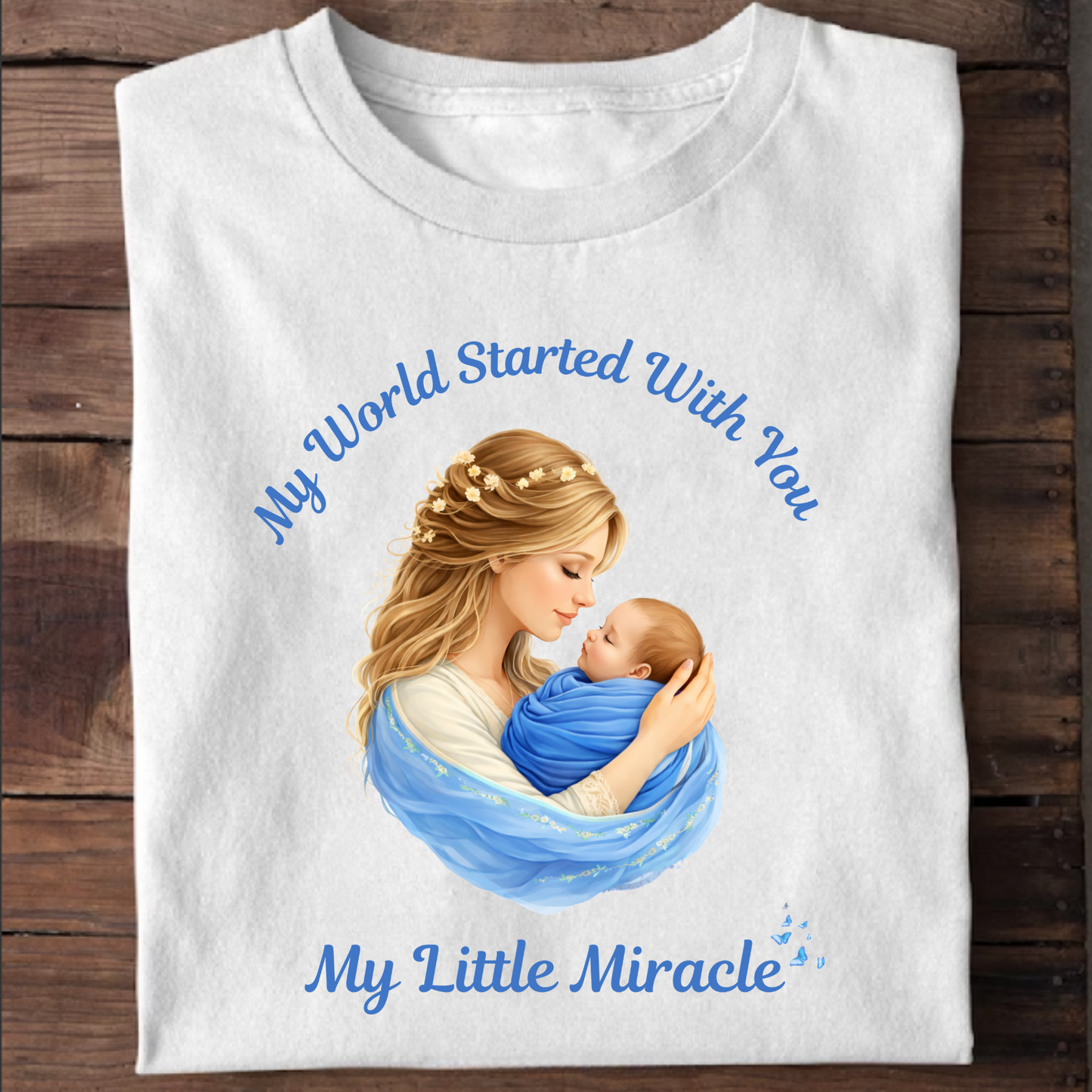 MY LITTLE MIRACLE(MOM & SON) PREMIUM CLASSIC T-SHIRT