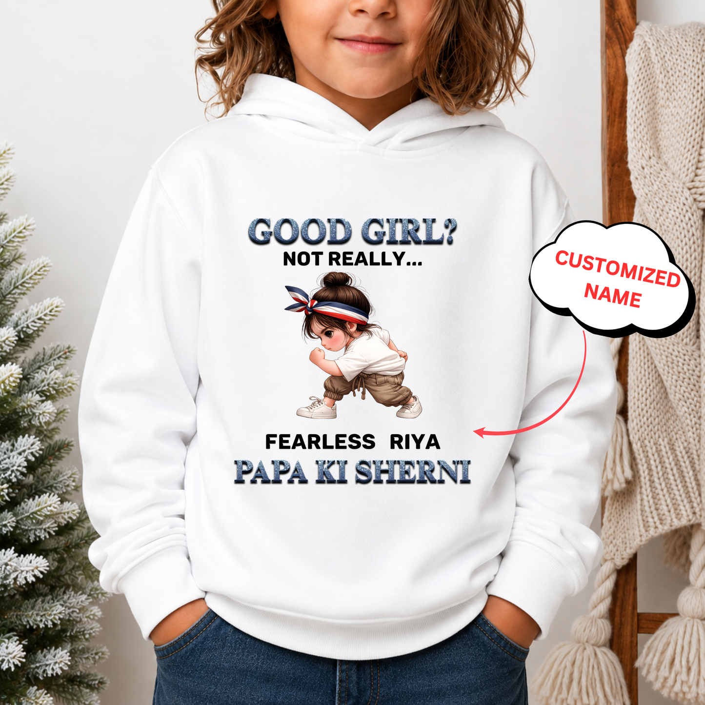CUSTOMIZED - PAPA KI SHERNI PREMIUM HOODIE