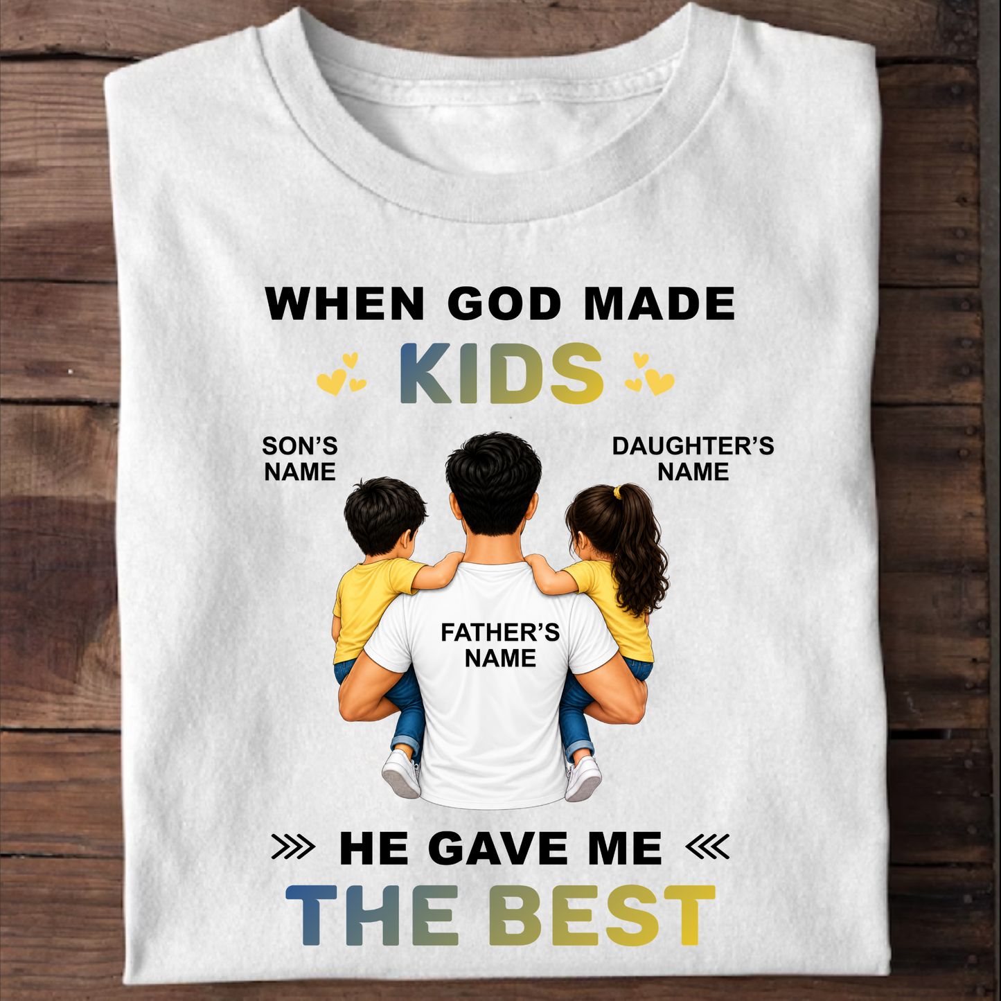 CUSTOMIZED - THE BEST KIDS CLASSIC T-SHIRT