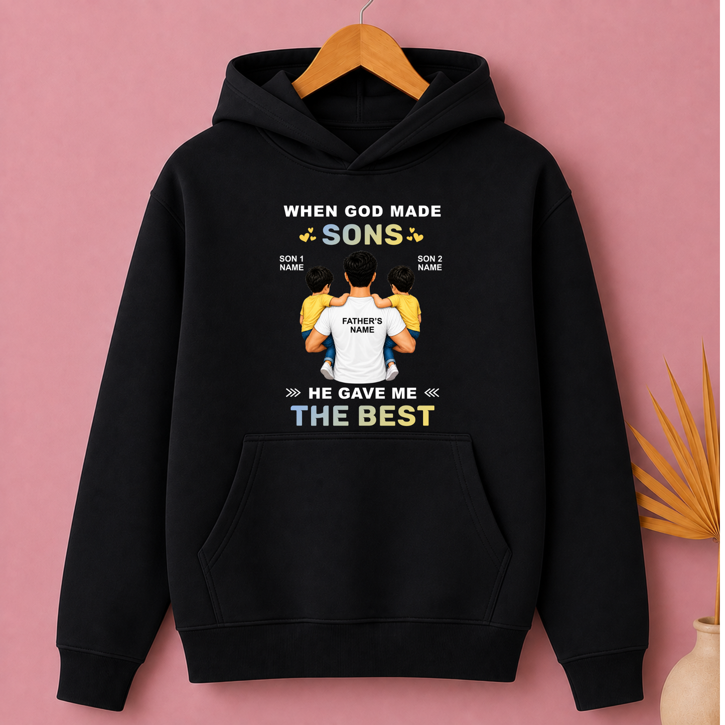CUSTOMIZED - THE BEST SONS HOODIE