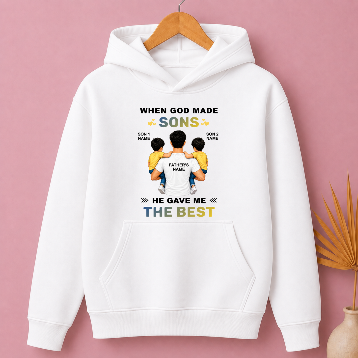 CUSTOMIZED - THE BEST SONS HOODIE